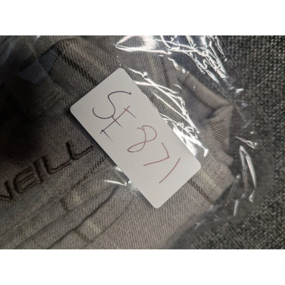 Vintage O'neill Preppy Plaid Chino Shorts Mens Sz‎ 32 Pockets Check Surf Wear